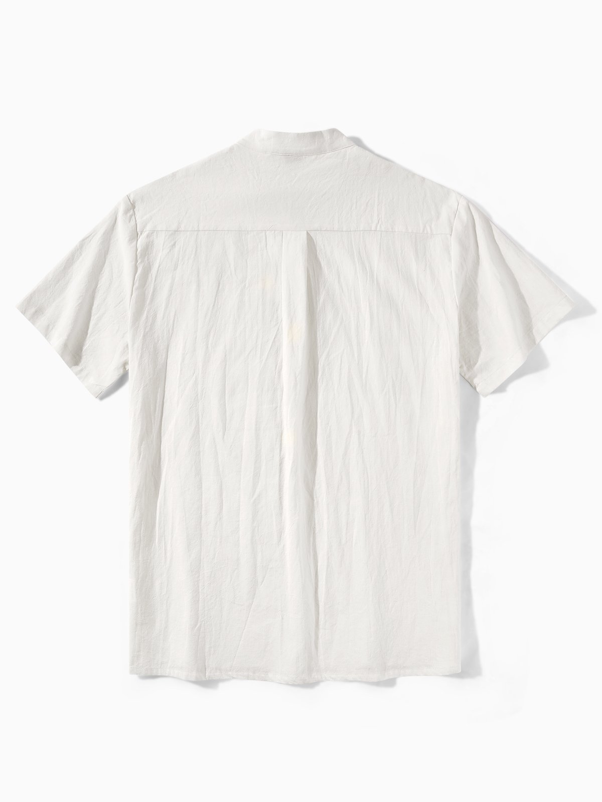 Hardaddy® Cotton Guayabera Stand Collar Shirt