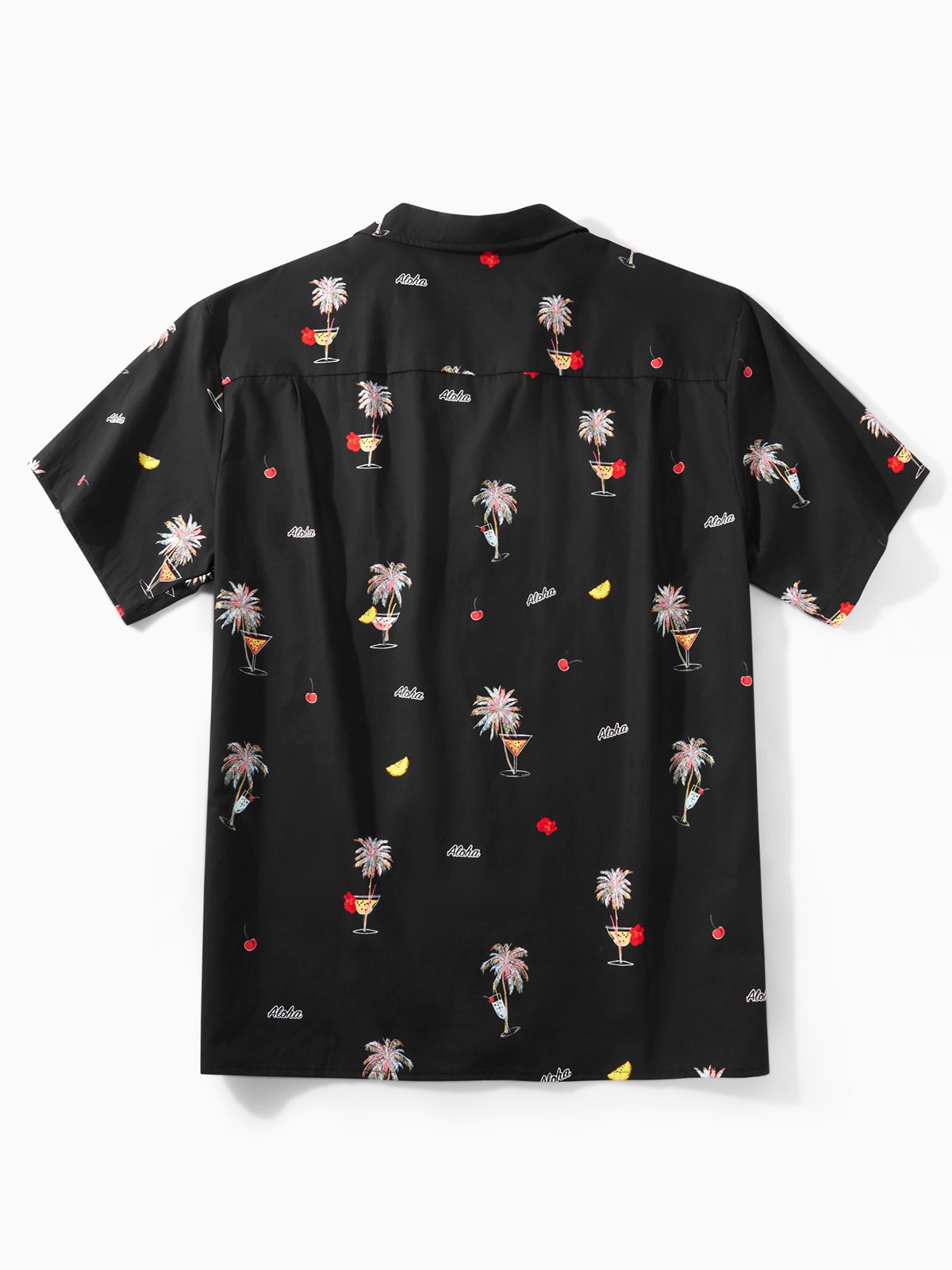 Hardaddy® Cotton Coconut Tree Chest Pocket Resort Shirt