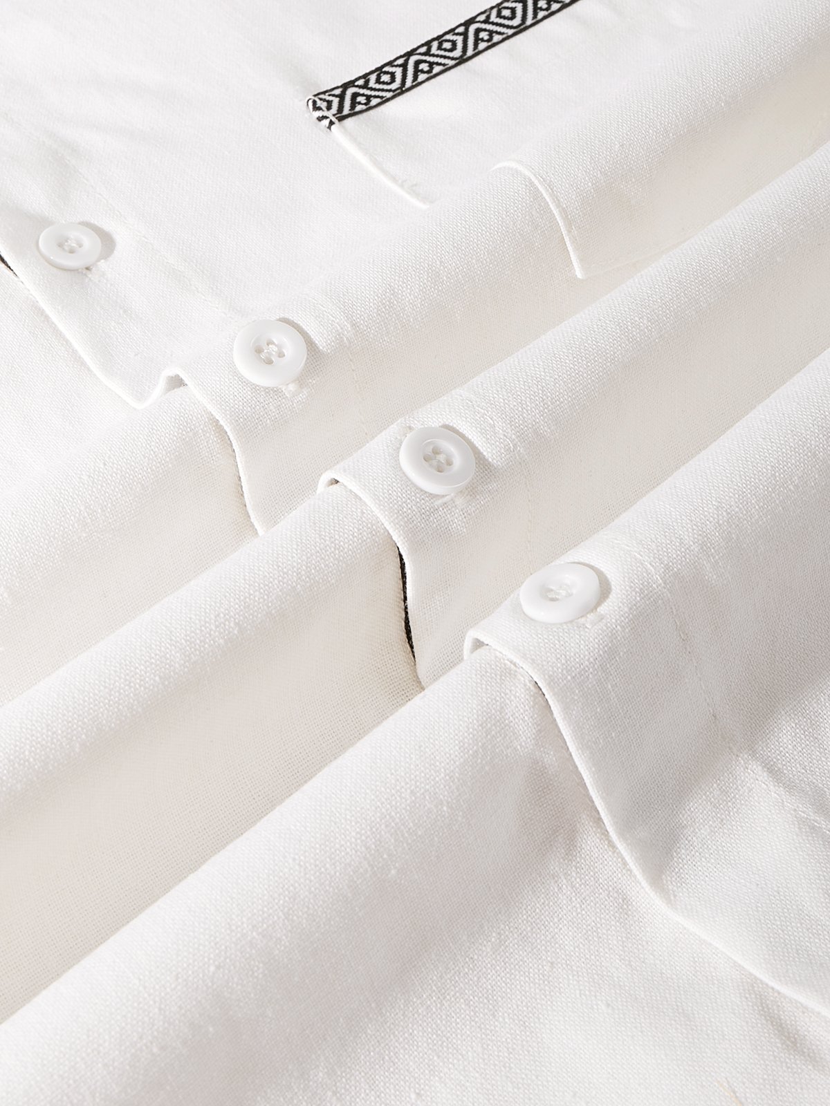 Hardaddy® Cotton Ribbon Contrast Casual Shirts