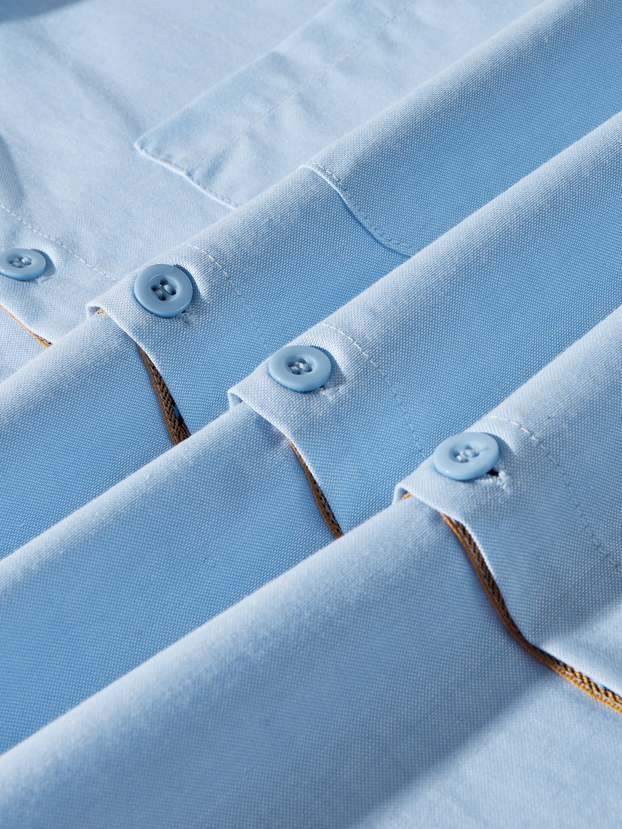 Hardaddy® Cotton Geometric Contrast Resort Shirt