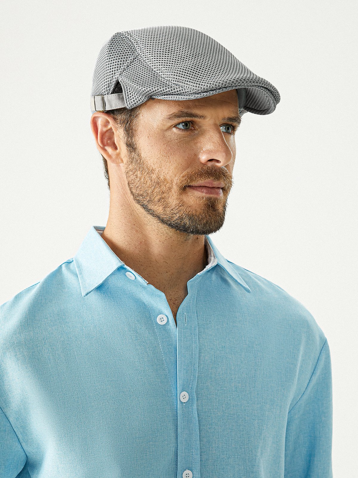 men's breathable cap