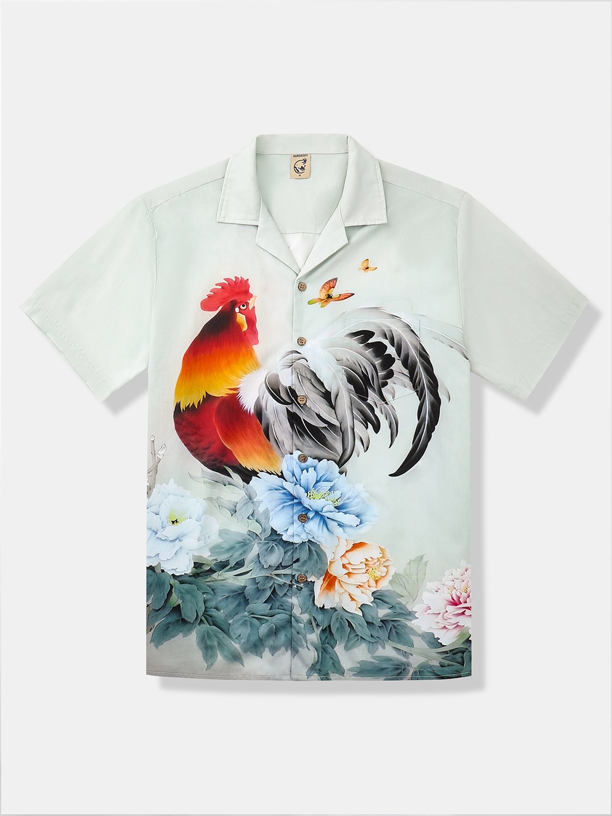 Hardaddy® Cotton Rooster Aloha Shirt
