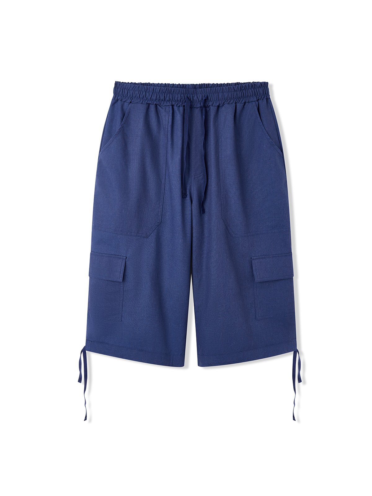 Plain Casual Cargo Shorts