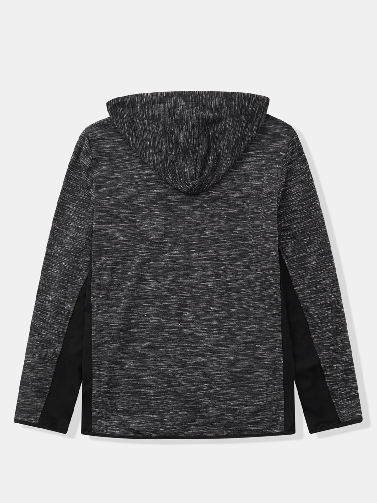Cotton-Blend Hoodie Zip-up Sweatshirts