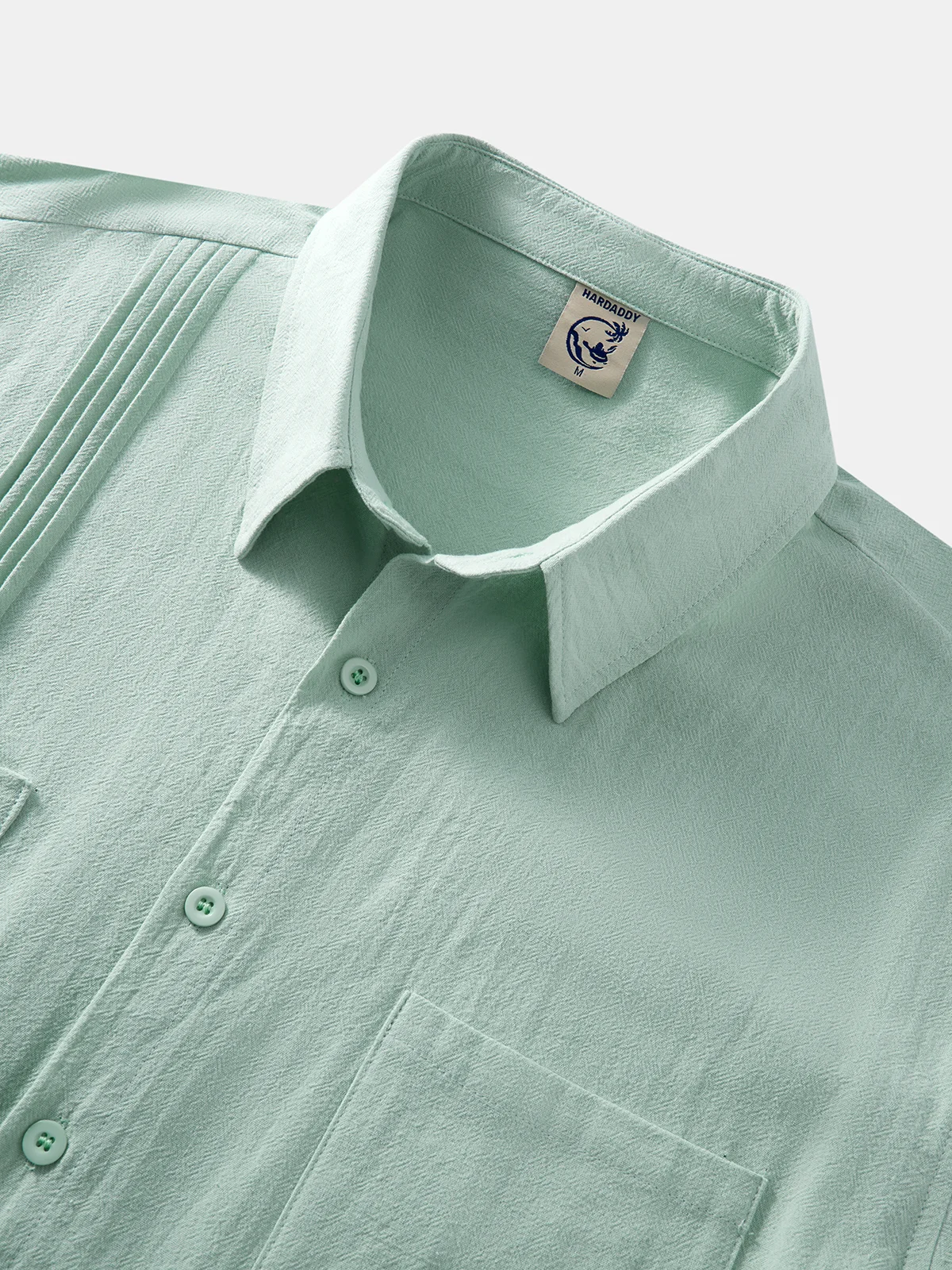 Hardaddy® Cotton Pleated Guayabera Shirt