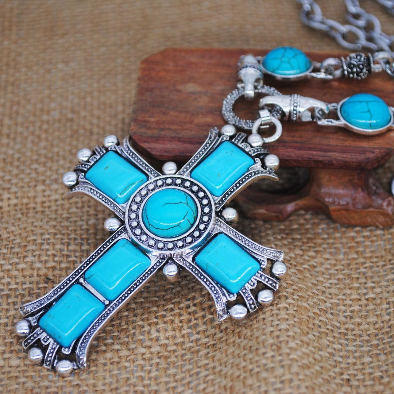 Turquoise long  Necklace