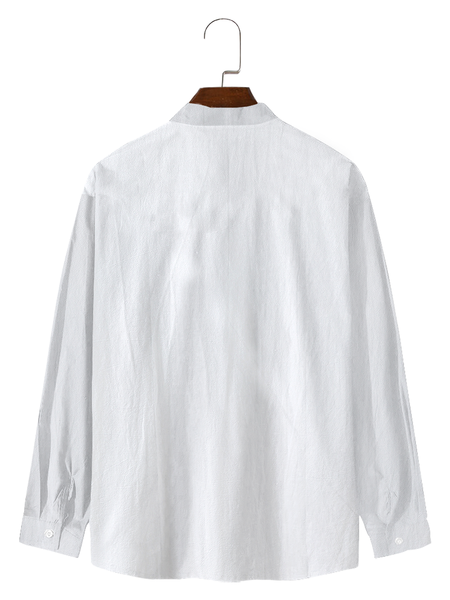 Striped Embroidered Long sleeve shirt