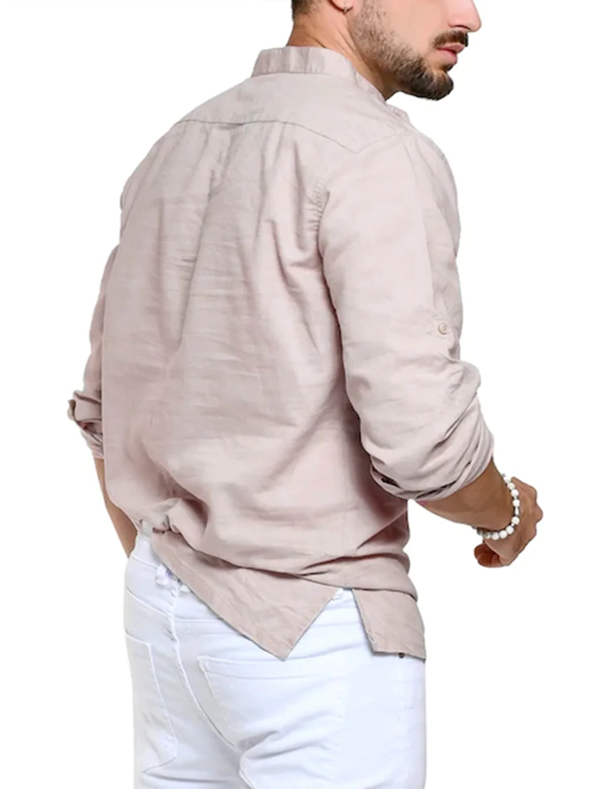 Plain Cotton Long Sleeve casual Shirt.