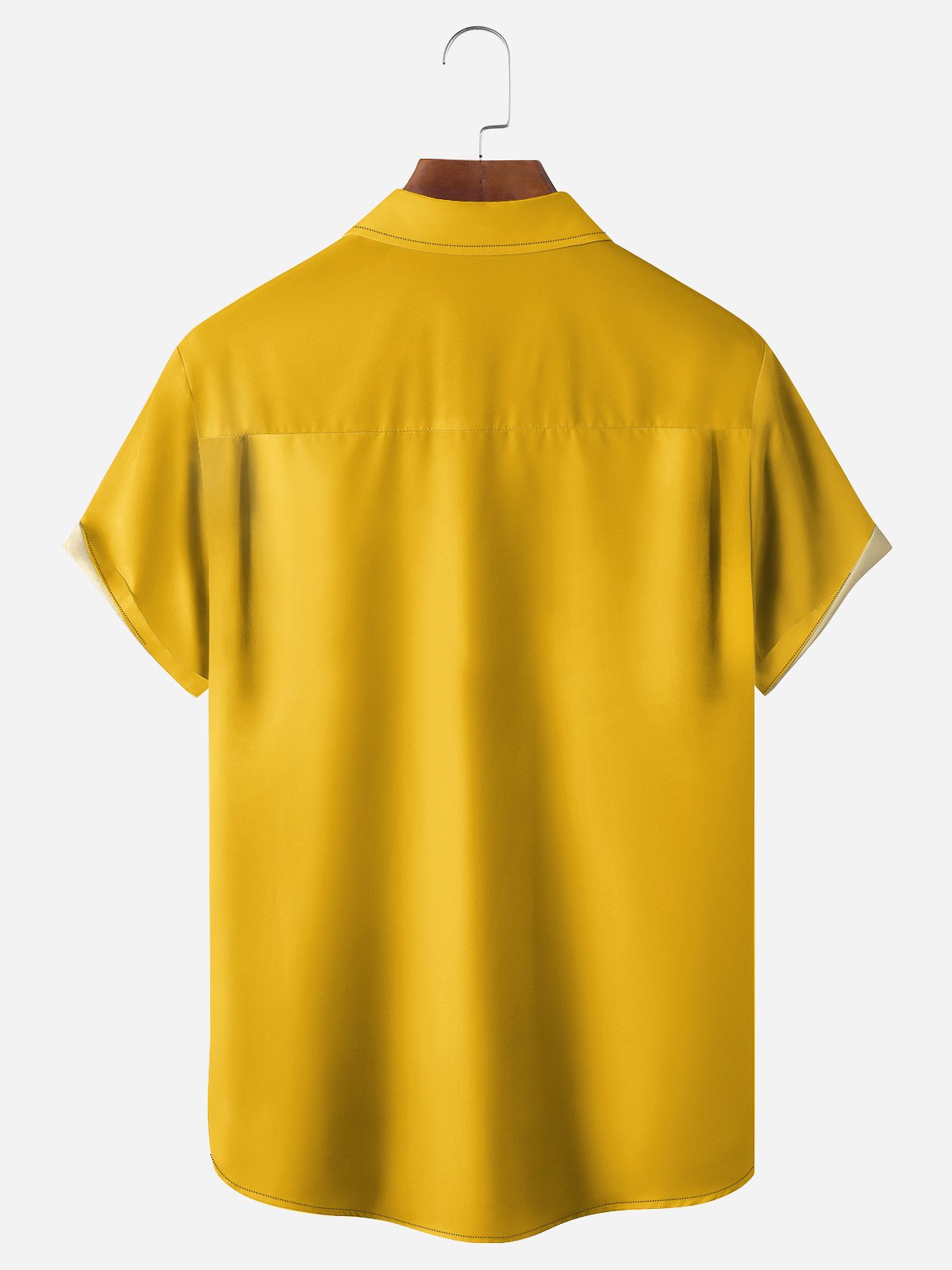 Apes Chest Pocket Short Sleeve Bowling Shirt