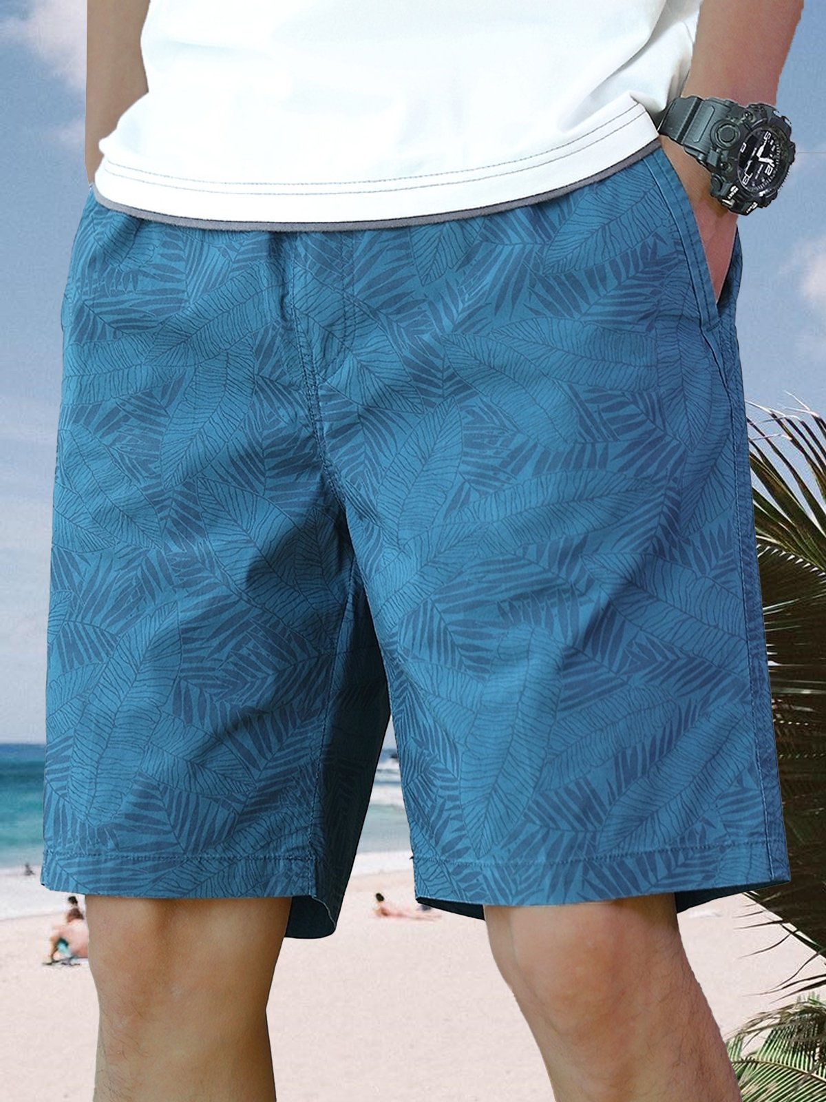 Plants Casual Bermuda Short