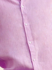 Cotton Contrast Color Long Sleeve Casual Shirt