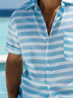 Cotton Striped Casual Shirt