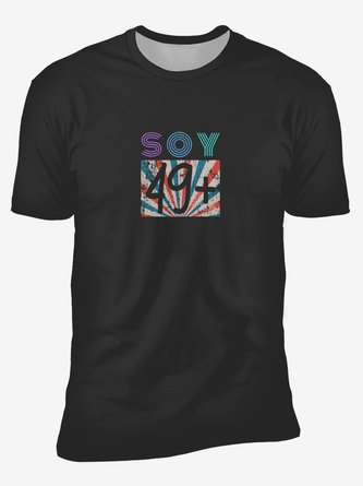 Soy 4 Round Neck Casual T-Shirt
