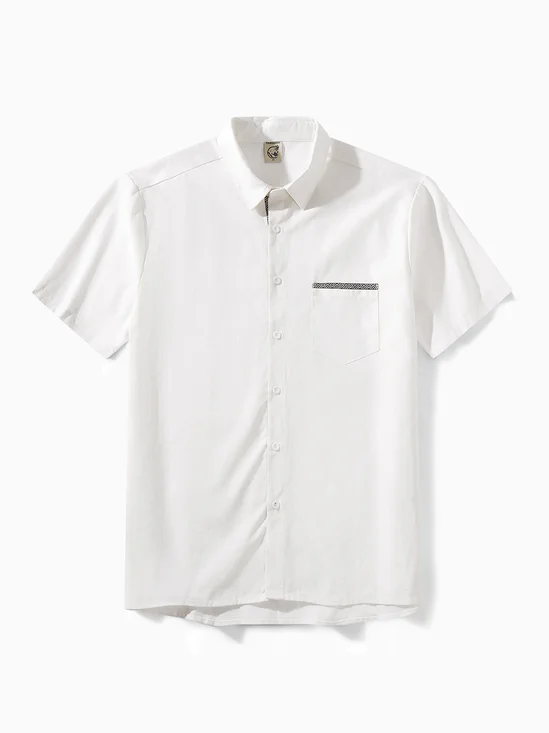 Hardaddy® Cotton Ribbon Contrast Casual Shirts