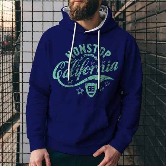 Casual Cotton-Blend Sweatshirt