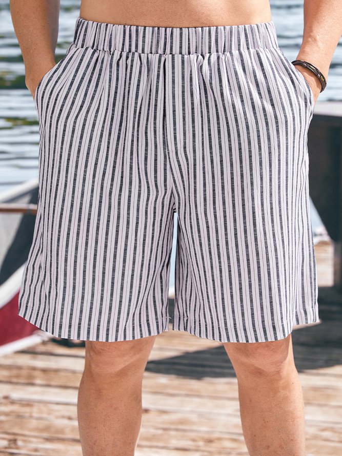 Men's Bubble Wrinkle Casual Shorts
