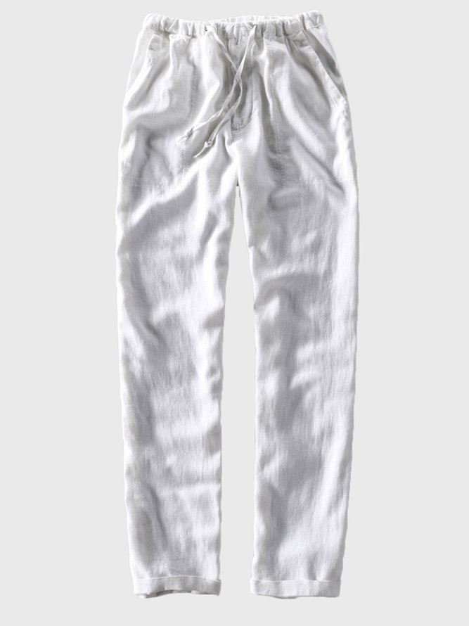 Casual Paneled Pants