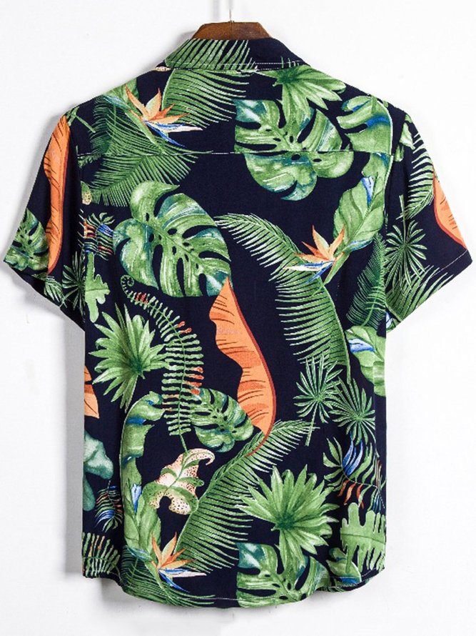 Men's Floral Beach Printed Shirts | hawalili