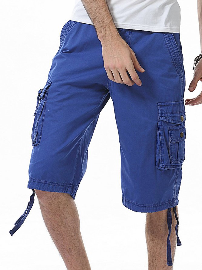 Men loose large size casual shorts