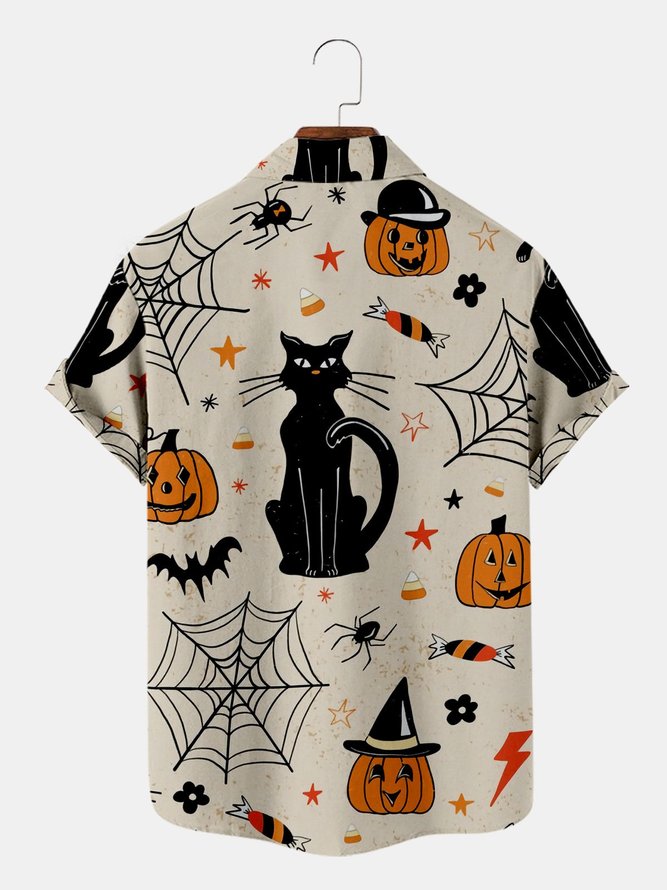 Cat Shirt Collar Shirts & Tops