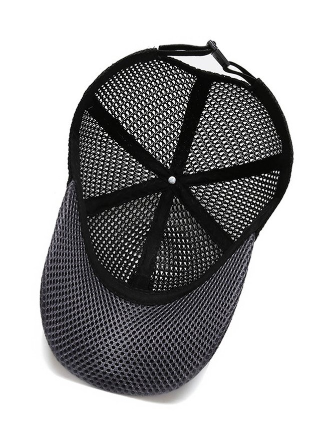 Mens Breathable Mesh Casual Hat