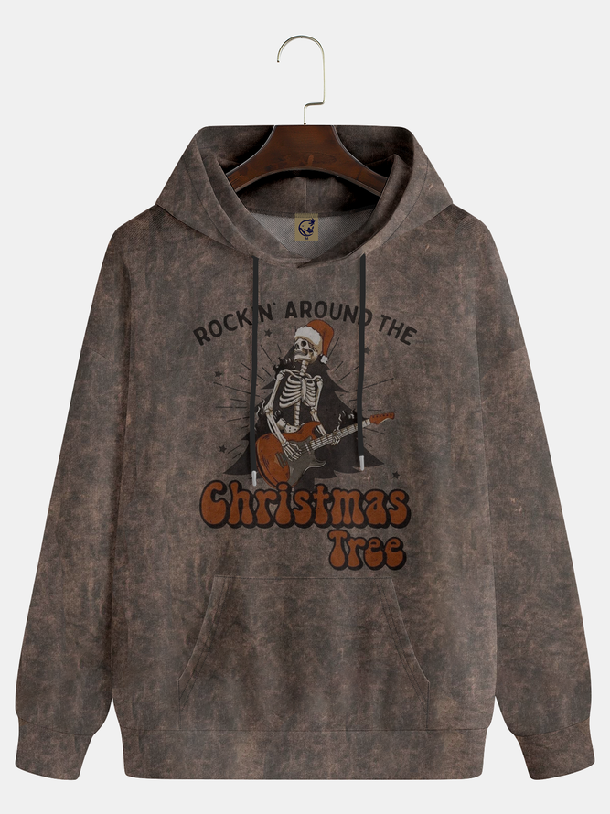 Christmas Skull Hoodie Sweatshirt