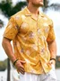 Hardaddy® Cotton Coconut Tree Chest Pocket Resort Shirt