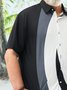 Big Size Split Chest Pocket Short Sleeve Shirts