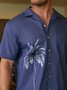 Hardaddy® Cotton Coconut Tree Chest Pocket Aloha Shirt