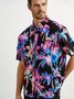 Hardaddy® Cotton Palm Tree Oxford Shirt