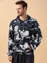 Japanese Rooster Casual Hoodie
