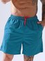 Board Shorts Swim Trunks Athletic Swimwear with Pockets
