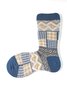 Trendy Retro Ethnic Style Double Stitch Socks