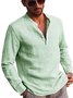 Men's Vacation Casual Cotton Linen Shirt