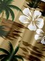 Hawaiian Graphic Men's Casual Chest Pocket Short Sleeve Shirt