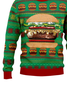 Ugly Hamburger Crew Neck Sweatshirt
