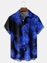 Jellyfish Chest Pocket Short Sleeve Hawaiian Shirt