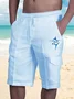 Cotton Marlin Fish Casual Shorts