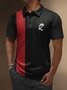 Bowling Poker Buttons Short Sleeve Polo Shirts