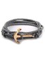 Vacation Casual Anchor Shapes Handwoven Layered Bracelets Men's Jewelry