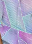 Moisture Wicking Geometric Gradient Hawaiian Shirt