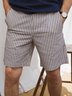 Men's Bubble Wrinkle Casual Shorts
