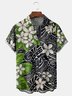 Maori Totem Chest Pocket Short Sleeve Hawaiian Shirt